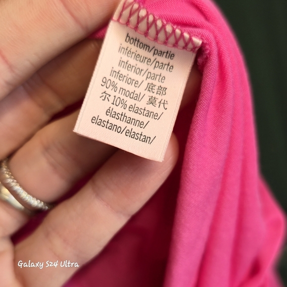 Victoria's Secret Pink Satin Pajama Set - Picture 3 of 13